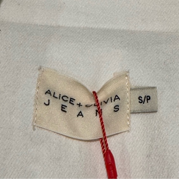 Alice + Olivia Ivan Pearl Rhinestone Embellished Blazer Jacket - Picture 4 of 9